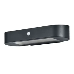 LEDVANCE Endura Style Solar Oval vegglampe 3 000 K| Solcellelamper Med Sensor|Led-Utendørs