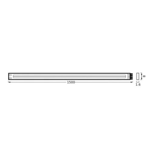 LEDVANCE Flex COB LED-stripe IP20 3000K, 1,5 m| Lysstriper