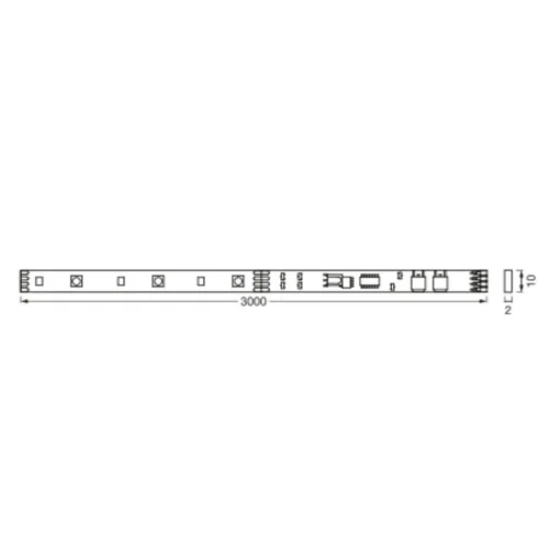 LEDVANCE Flex Remote LED-stripe IP20 RGBW, 3 m, med fjernkontroll Discount