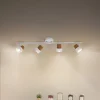 LEDVANCE LED takspot Cork, GU10, 4-lys, dimbar, hvit Clearance