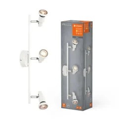 LEDVANCE LED-takspotlight GU10, tre pærer, hvit Best