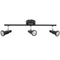 LEDVANCE LED-takspotlight GU10, tre pærer, svart| Spotter I Tak