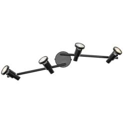 LEDVANCE LED-takspotlight GU10, fireflammet, svart| Spotter I Tak