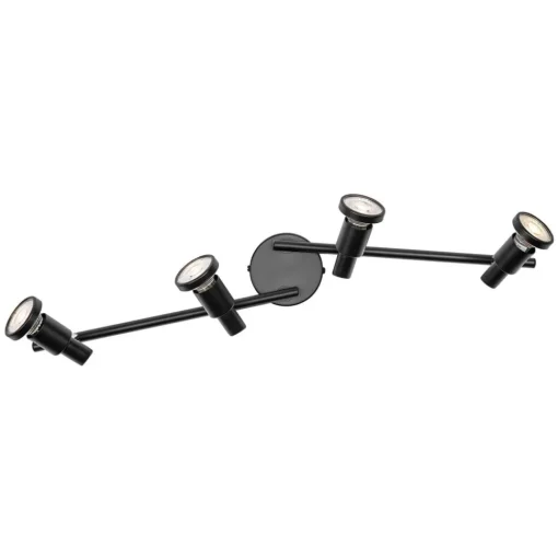 LEDVANCE LED-takspotlight GU10, fireflammet, svart| Spotter I Tak