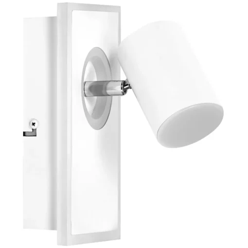 LEDVANCE Mars LED-veggspotlight, 2-lys, 1 spot, hvit| Vegglamper
