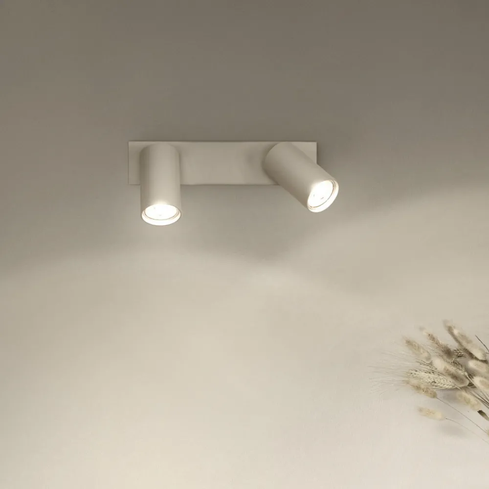 LEDVANCE Octagon LED-spotlight, dimbar, to-lampe, hvit