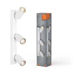 LEDVANCE Octagon LED-spotlight, dimbar, tre lamper, hvit| Spotter I Tak