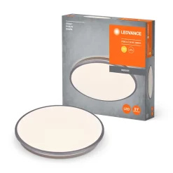 LEDVANCE Orbis Dublin LED-taklampe i sølv 39 cm| Kontorbelysning