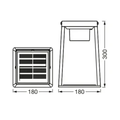 LEDVANCE SMART+ LEDVANCE SMART + BT Table Frame Solar flerfarget| Smarthus Utebelysning