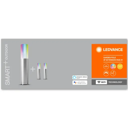 LEDVANCE SMART+ WiFi Garden Pole 36,5 cm 3-er Outlet
