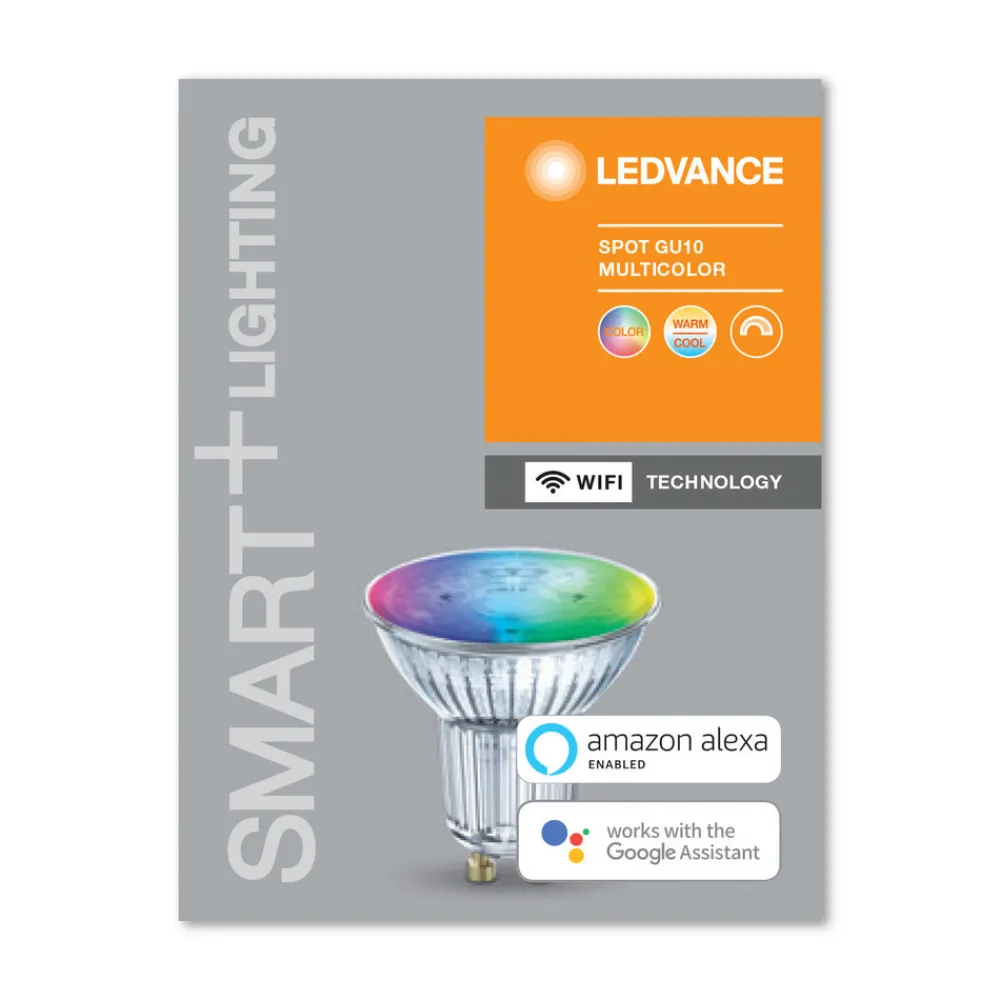 LEDVANCE SMART+ WiFi GU10-reflektor 4,9W 45° RGBW Sale