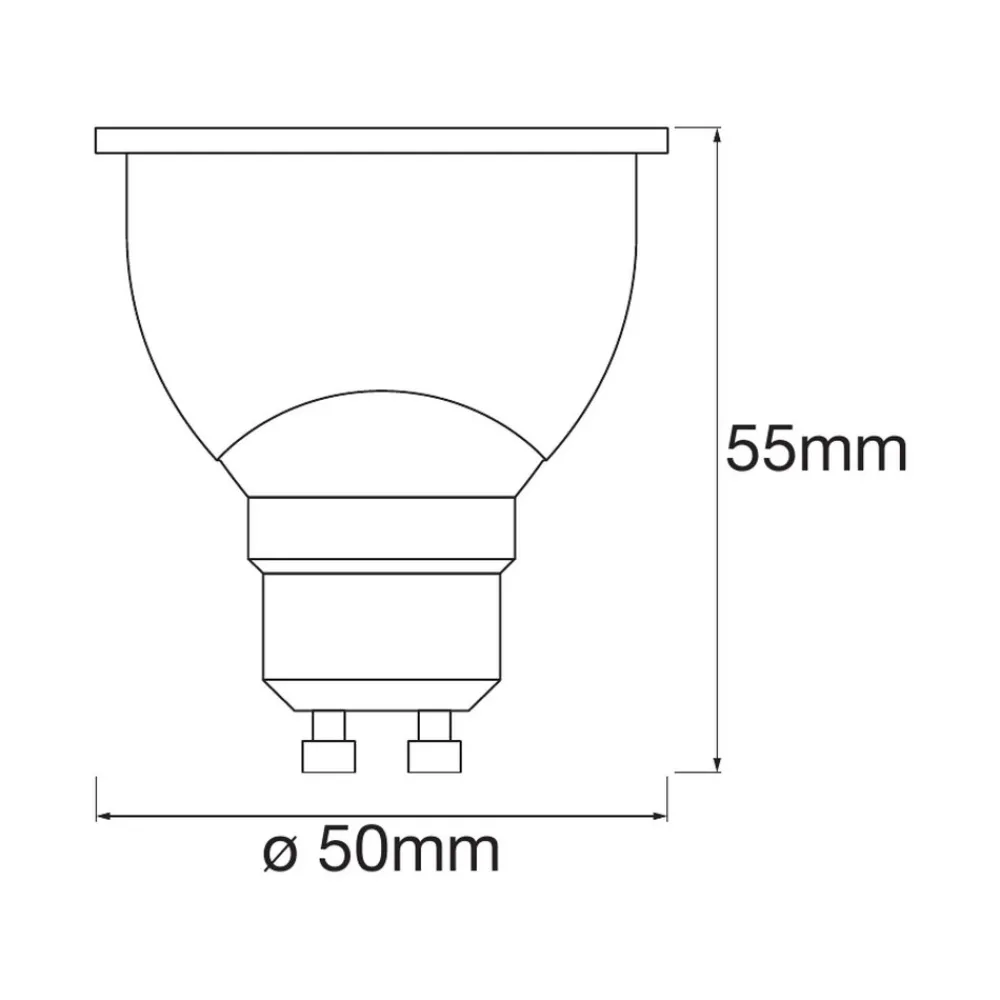 LEDVANCE SMART+ WiFi GU10-reflektor 4,9W 45° RGBW Sale
