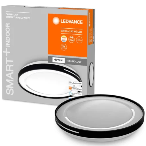 LEDVANCE SMART+ WiFi Orbis Lisa LED-taklampe| Smarthus Belysning