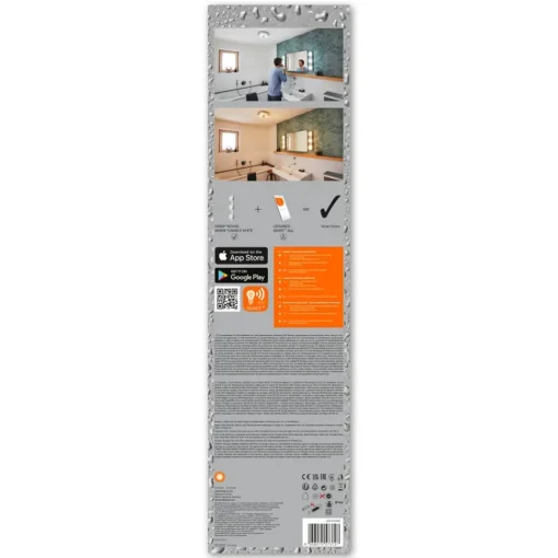 LEDVANCE SMART+ WiFi Orbis Wall Round, lengde 48cm| Smarthus Belysning