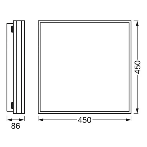 LEDVANCE SMART+ WiFi Orbis-magnet, hvit, 45x45cm Sale