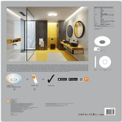 LEDVANCE SMART+ WiFi Orbis Kite 3000-6500 K 41cm| Smarthus Belysning