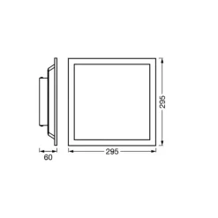 LEDVANCE SMART+ WiFi Planon Magic LED RGBW 30x30cm RGBW 30x30cm| Butikkbelysning
