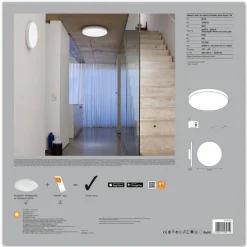 LEDVANCE SMART+ WiFi Planon LED-panel CCT Ø45cm Hot