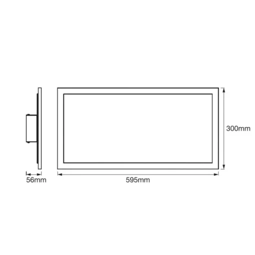 LEDVANCE SMART+ WiFi Planon Plus, RGBW, 60 x 30 cm| Butikkbelysning|Smarthus Belysning