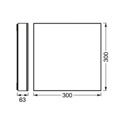 LEDVANCE SMART+ WiFi Planon FL Sparkle 30x30 cm Sale
