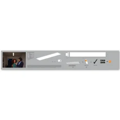 LEDVANCE SMART+ WiFi Planon LED-panel CCT 80x10cm New
