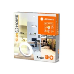 LEDVANCE SMART+ LEDVANCE SUN@Home sirkulær LED-pendel i sølv| Smarthus Belysning