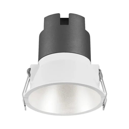 LEDVANCE Twist innfelt spot Ø9,3cm 830 hvit/sølv| Butikkbelysning|Downlights
