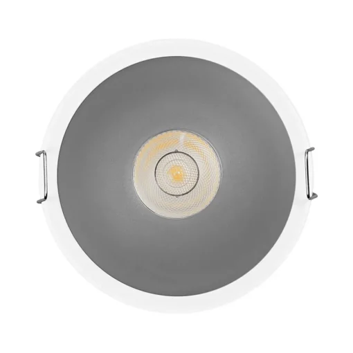 LEDVANCE Twist innfelt spot Ø9,3cm 830 hvit/sølv| Butikkbelysning|Downlights