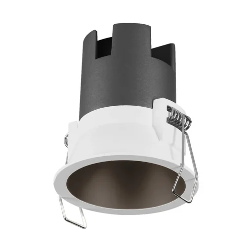 LEDVANCE Twist innfelt spot Ø7cm 830 hvit/svart Hot