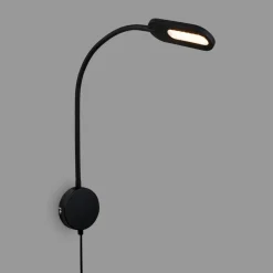 Briloner LED-vegglampe 2177015 med dimmer, svart New