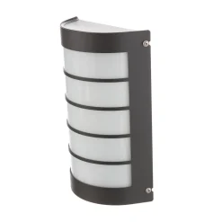 CMD LED-vegglampe Aqua Marco Stål antracitt Raster Sensor| Kommersiell Utebelysning|Vegglamper Med Sensor