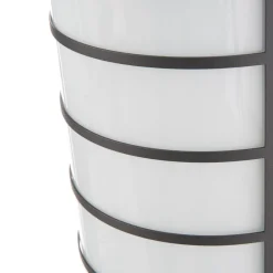 CMD LED-vegglampe Aqua Marco Stål antracitt Raster Sensor| Kommersiell Utebelysning|Vegglamper Med Sensor