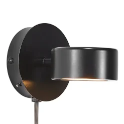 Nordlux LED-vegglampe Clyde med plugg og dimmer| Vegglamper