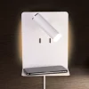 Trio Lighting LED-vegglampe Element, matt hvit Discount