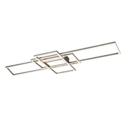 Trio Lighting LED-vegglampe Irvine 3 000-6 500 K, matt nikkel| Taklamper