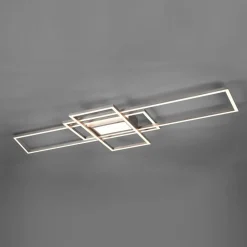 Trio Lighting LED-vegglampe Irvine 3 000-6 500 K, matt nikkel| Taklamper