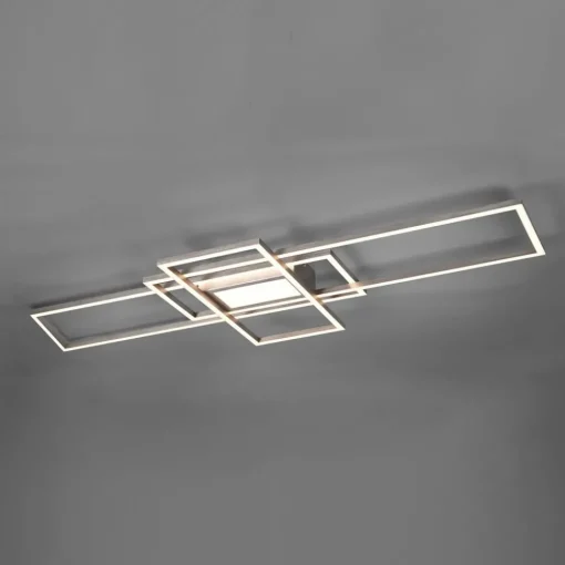 Trio Lighting LED-vegglampe Irvine 3 000-6 500 K, matt nikkel| Taklamper