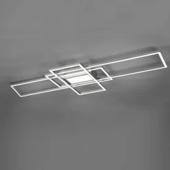 Trio Lighting LED-vegglampe Irvine 3 000-6 500 K, matt nikkel| Taklamper