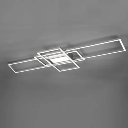 Trio Lighting LED-vegglampe Irvine 3 000-6 500 K, matt nikkel| Taklamper