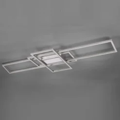 Trio Lighting LED-vegglampe Irvine 3 000-6 500 K, matt nikkel| Taklamper