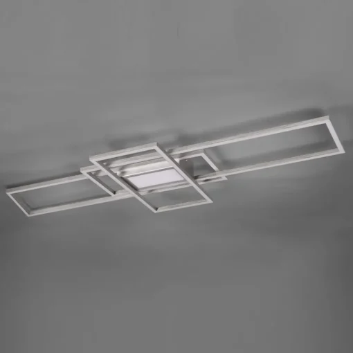 Trio Lighting LED-vegglampe Irvine 3 000-6 500 K, matt nikkel| Taklamper