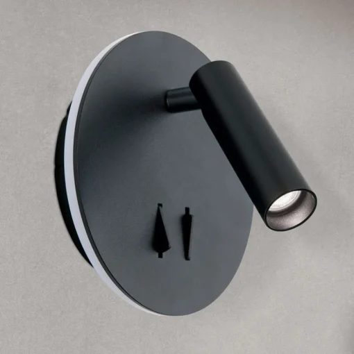 ORION LED-vegglampe Lenny med 2 lyskilder, svart New