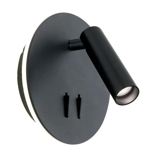 ORION LED-vegglampe Lenny med 2 lyskilder, svart New