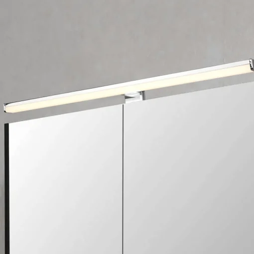 Trio Lighting LED-vegglampe Lino, krom/hvit| Vegglamper