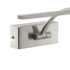 Freelight LED-vegglampe Matisse, bredde 34 cm, sølv Online