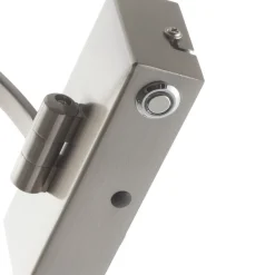 Freelight LED-vegglampe Matisse, bredde 34 cm, sølv Online