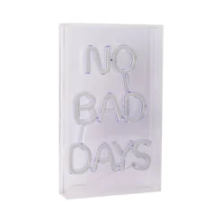 Näve LED-vegglampe No Bad Days, klar, 30x18 cm plast USB RGB| Dekorasjonsbelysning