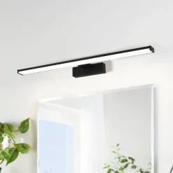EGLO LED-vegglampe Pandella 1, lengde 60 cm, svart, aluminium| Vegglamper