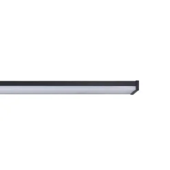 EGLO LED-vegglampe Pandella 1, lengde 78 cm, svart, aluminium| Vegglamper