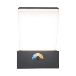 LUTEC LED-vegglampe Pano, 3 000 K – 5 000 K| Led-Utendørs|Vegglamper Utendørs